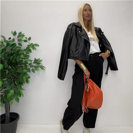 Pantalone in tessuto modello balloon POINT